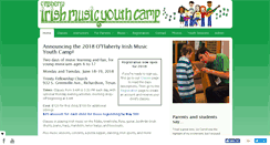 Desktop Screenshot of irishmusicyouthcamp.org